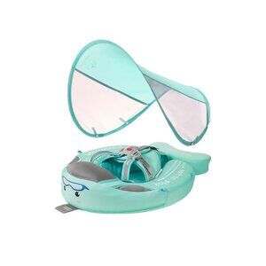 Mambobaby Non-Inflatable Baby Float With Canopy